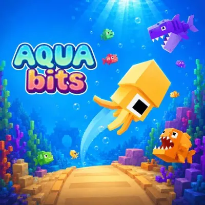 Aqua Bits is an underwater survival game where you play as a little fish, hunting prey, avoiding opponents and gradually evolving to become stronger.