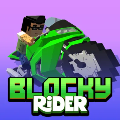 Blocky Rider is an extremely exciting blocky motorcycle racing game released by Azgames on November 17, 2025, where players drive through bustling streets and overcome a series of interesting challenges.