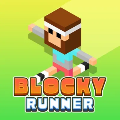 Blocky Runner is an endless runner game with voxel style. Players control a blocky athlete to run through endless obstacles on an unending course.