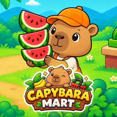 Capybara Mart is a shop management simulator with mild idle features. You play as a cute capybara and run your own little market. Moving from area to area, handling items, servicing customers to developing the store, it’s all about a basic loop.