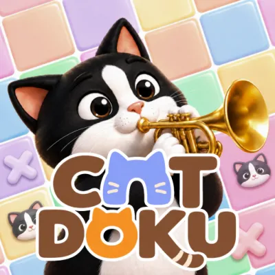 Catdoku is a logic puzzle game based on Sudoku, but with colourful cats instead of numbers. This task seems simple: put the cats in the right spots on the board. But if you put one in the wrong position, an entire row, column or colour region becomes a jumble of clues.