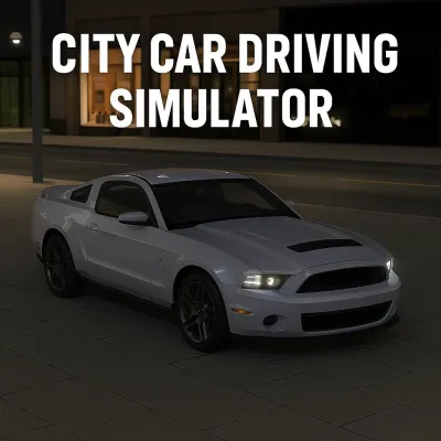 City Car Driving Simulator doesn't force you to race, nor does it force you to reach the finish line - it just gently invites you to get in the car and enjoy a brilliant city night on your way. Maybe you will drift among the cars under the yellow lights, or suddenly feel like flying through each intersection.