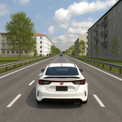 Cool Cars Highway is a game that takes you on fun and colorful driving journeys. Here, you can choose your favorite car and glide on endless roads, pass vehicles, admire beautiful scenery, and unlock a series of extremely cool supercars.