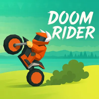 Doom Rider is a thrilling racing game that takes you into a fiery underworld where speed and rage reign. Riding a burning bike, you will rush through the land of death, confront legions of skeletons, and master every corner with skillful drifting.