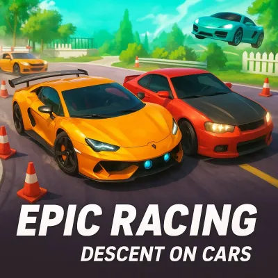 Epic Racing – Descent On Cars is where speed, competition and intense crashes combine to create an unforgettable racing experience!