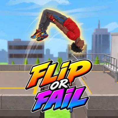 Flip or Fail is a physics based 3D stunt game where you control a character doing mid-air somersaults and trying to make a safe landing.