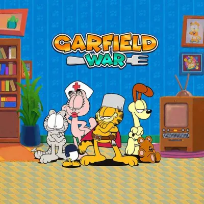 Garfield War is a fun tower defense game in which you and Garfield protect your refrigerator from strange food attacks.