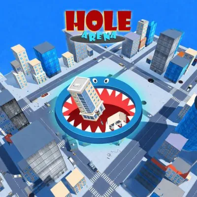 Hole Arena is a multiplayer arcade game where you control a black hole and devour everything to grow endlessly. The game offers a fast-paced, head-to-head competition and a captivating sense of chaotic control.
