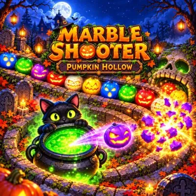 Marble Shooter is not about racing through terrain or fighting foes. The challenge is to interpret the situation, discover the weak areas in the marble chain and use each bullet to stop them from achieving their goal.