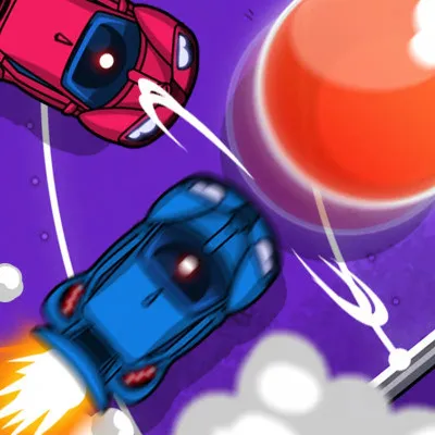 Mini Car Ball is a high-speed sports game where mini cars and balls create breathtaking 1v1 matches. Players control a small car on a 2D field, drift, accelerate and score spectacular goals in dramatic confrontations.