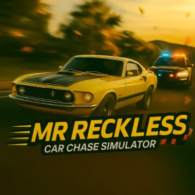 Mr Reckless: Car Chase Simulator is a high-speed chase game in a chaotic city, where you drive and try to escape the police and a series of unexpected obstacles.