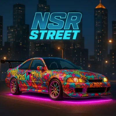 NSR Street Car Racing takes you into breathtaking street racing, where speed and skill are the keys to victory. Choose your preferred vehicle, negotiate hazardous bends, turn on nitro, and execute an amazing brake!