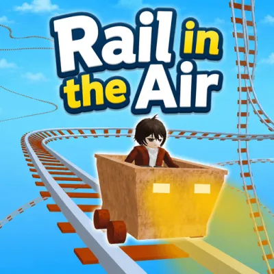 Rail in the Air is a skill-based simulation game that puts players in the role of a railcar driver navigating tracks suspended high in the sky.