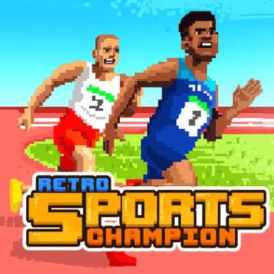 Retro Sports Champion is a retro-style arcade sports game that puts players in a variety of Olympic-inspired activities like sprinting, swimming, javelin throwing and long jump, all at a fast pace and requiring fast reactions.