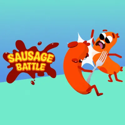 Sausage Battle is a fast-paced 3D action game where you control agile sausage warriors to trap opponents and achieve ultimate victory.