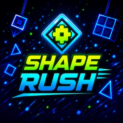 Shape Rush is a rhythm arcade game where you control a self-moving block, that needs to avoid obstacles to the beat of uplifting electronic music.