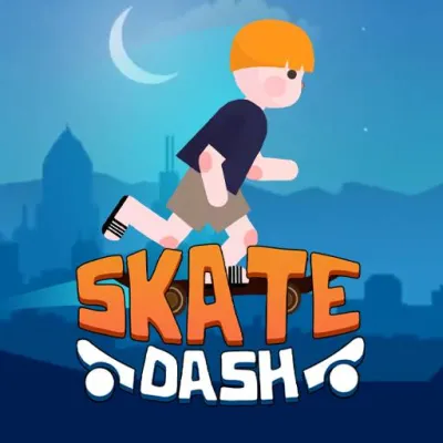 Skate Dash is a fast-paced skating game that sends players through a whirlwind of obstacle courses, doing amazing flips and overcoming progressively harder difficulties.