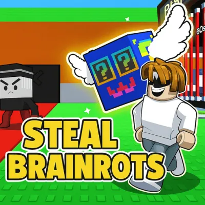 Steal Brainrots is a fun tycoon simulation game released by az game on October 29, 2025. Players build bases, collect Brainrots and protect them from those who are always trying to steal them.