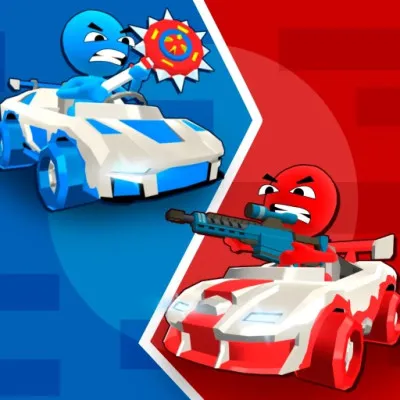 Stickman Battle 1-4 Players is a cooperative action game where you and up to three other players enter short mini-game rounds, constantly changing the rules and gameplay.