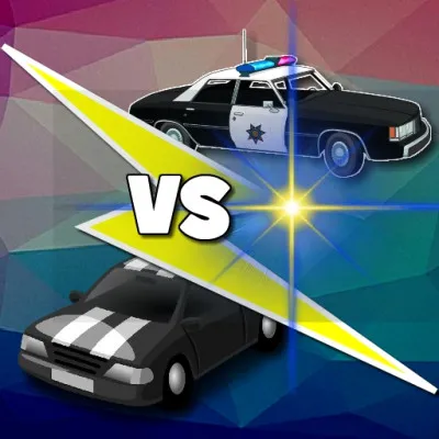 Thief vs Cops is a dramatic high-speed car chase game where you transform into a thief being chased by the police. Players will need to skillfully control the car to avoid deadly acid trails, collect fuel and use the turbo at the right time to prolong the escape journey.