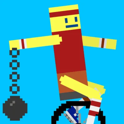 Unicycle Hero is a skill based sports game with an Olympic theme. You play as an athlete on a unicycle and take part in many challenges.