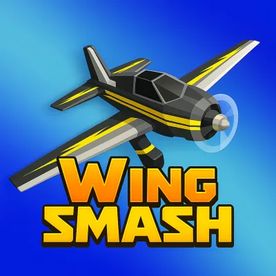 Wing Smash is a unique arcade endless runner where you become a brave fighter pilot, piloting your plane through beautiful 3D environments. Your mission is to bomb enemy bases while facing countless dangers and relentless defenses from your opponents.