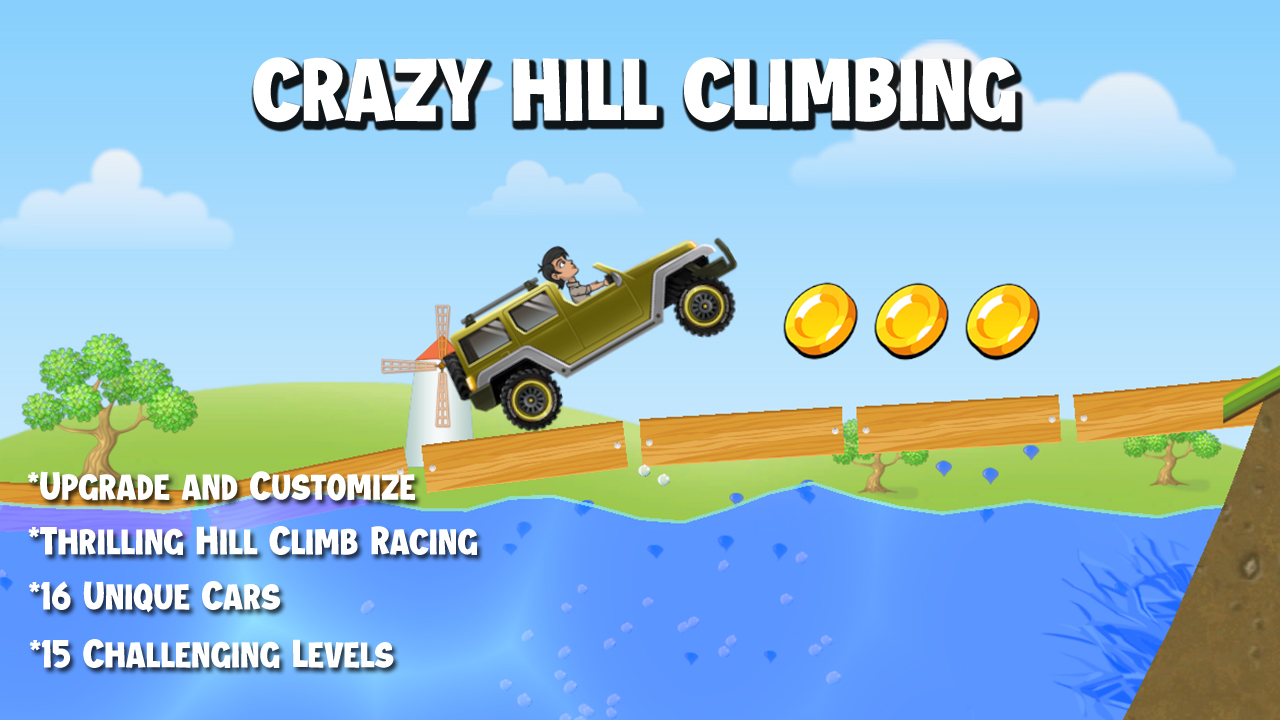 Play game Crazy Hill Climbing