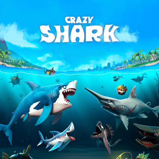 Play game Crazy Shark 
