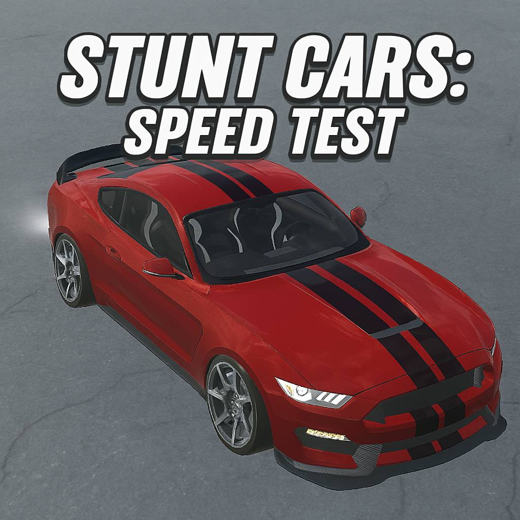 Play game Stunt Cars: Speed Test