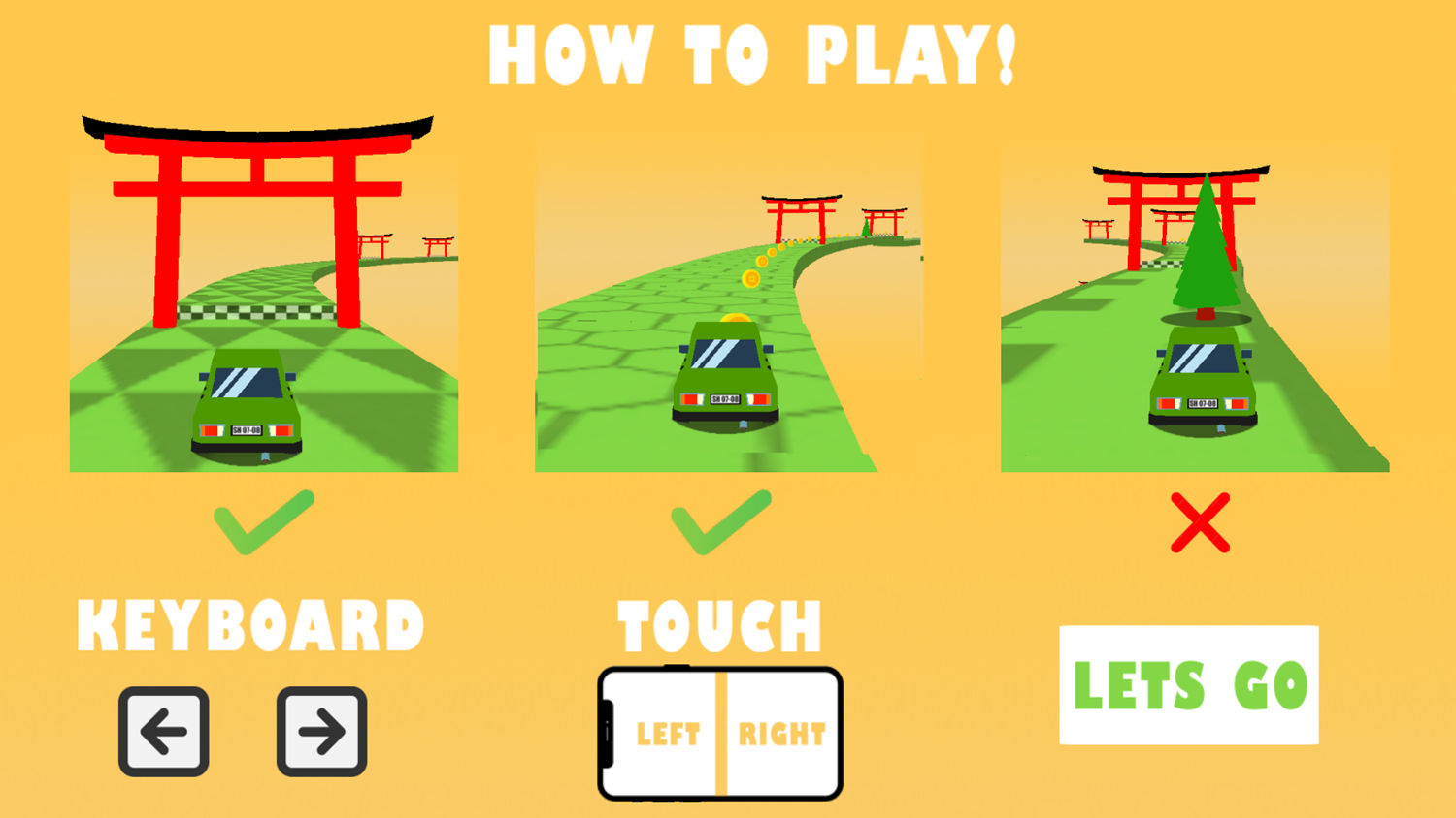 Play game Twisty Roads!
