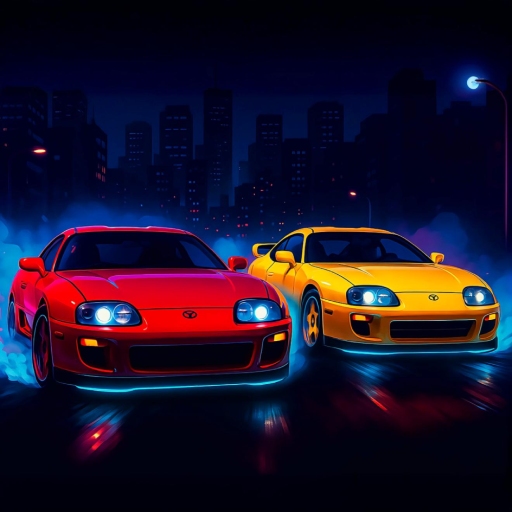 Play game Two Supra Drifters